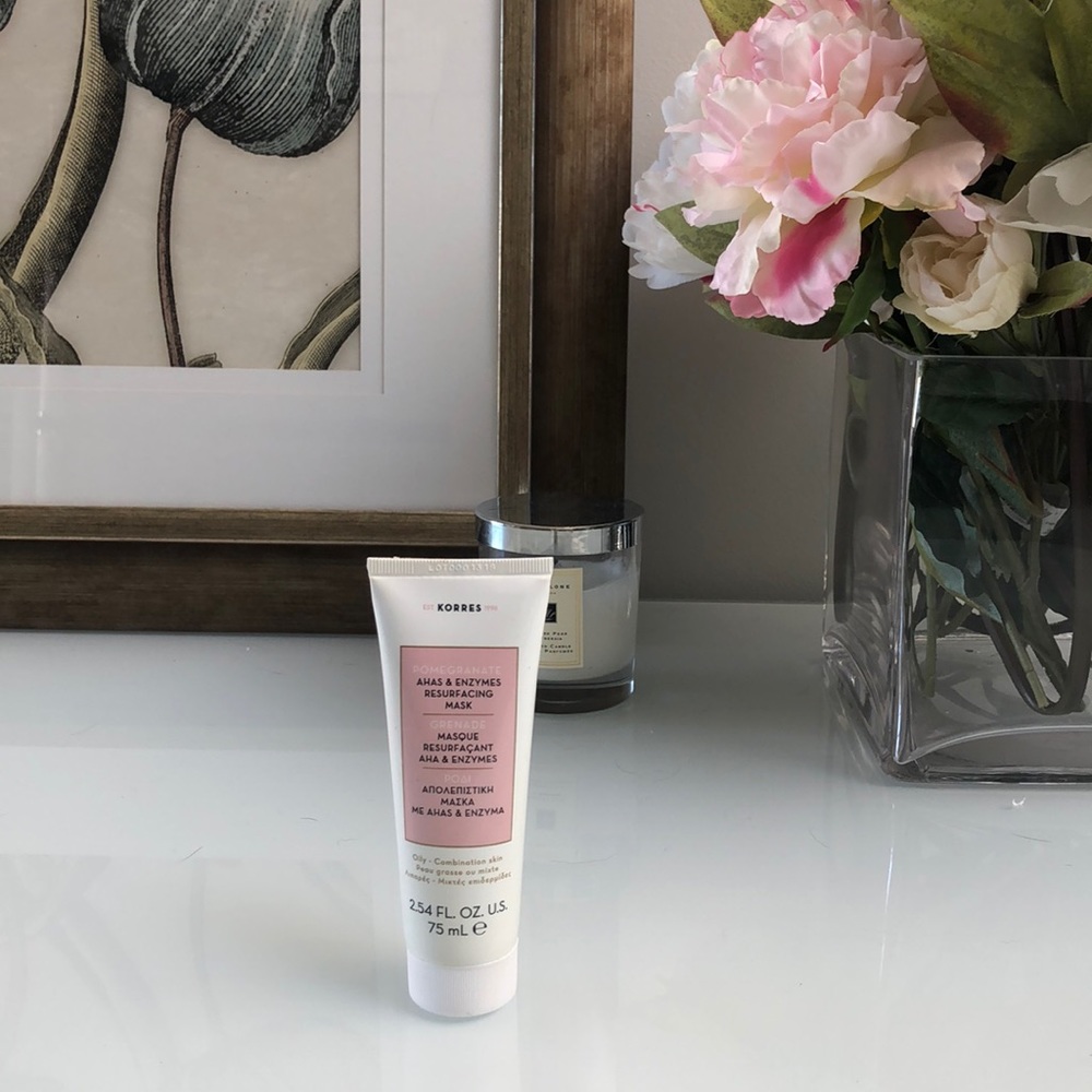 KORRES Pomegranate AHA & Enzyme resurfacing mask
